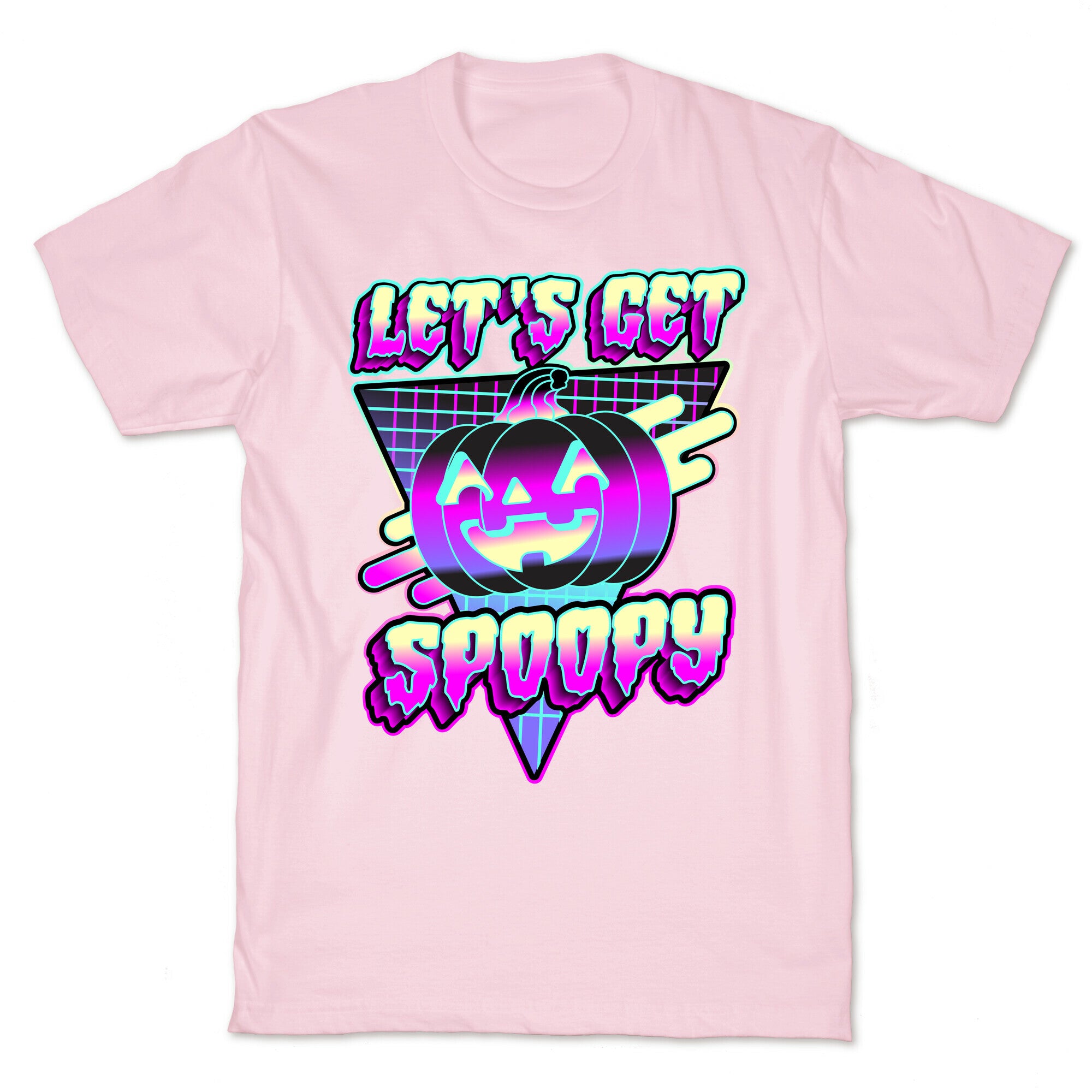 Retrowave Let's Get Spoopy T-Shirt