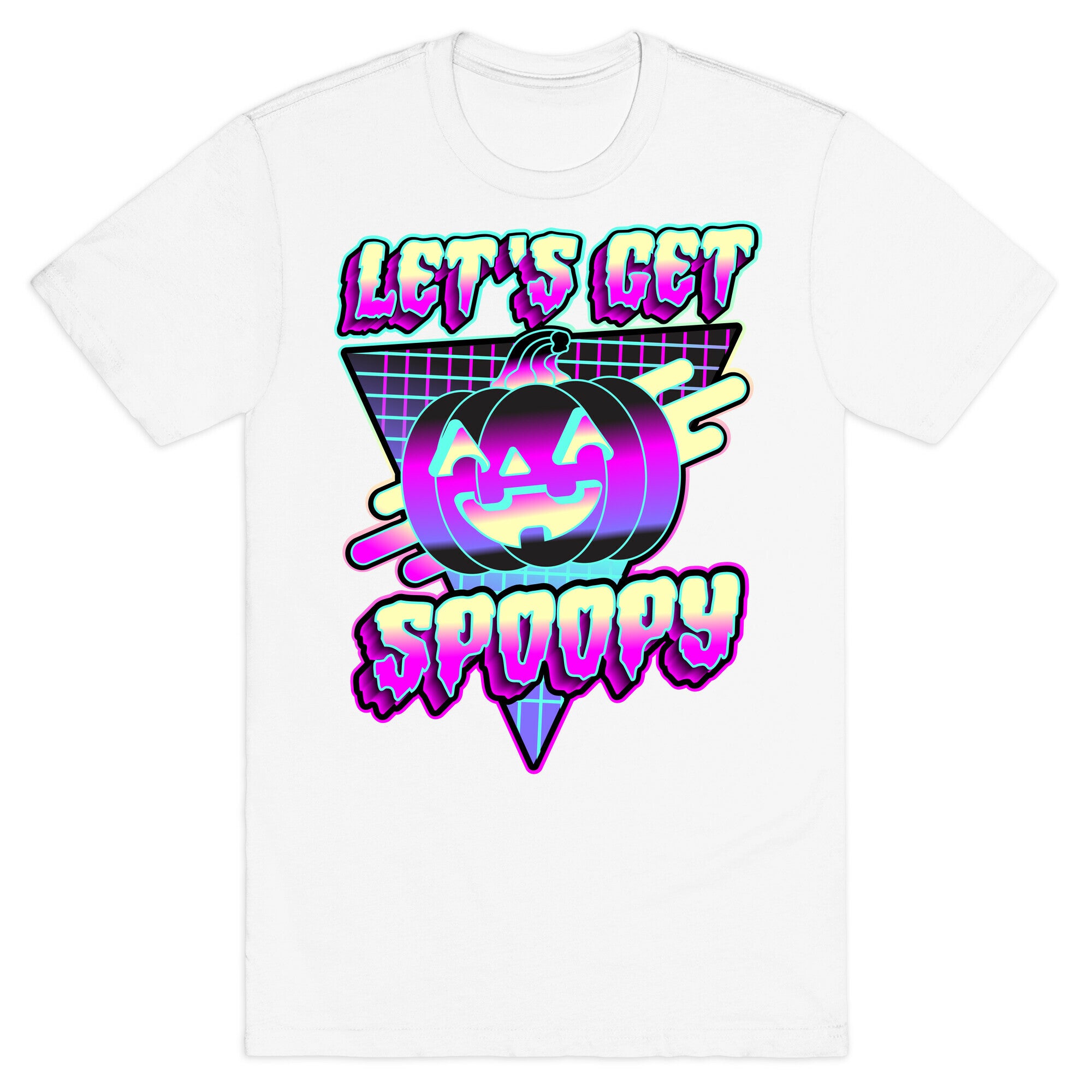 Retrowave Let's Get Spoopy T-Shirt