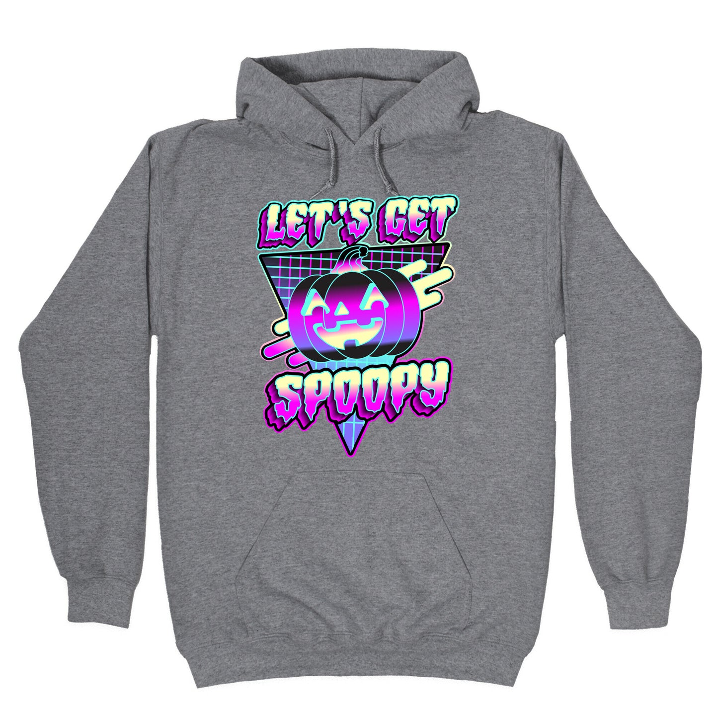 Retrowave Let's Get Spoopy Hoodie