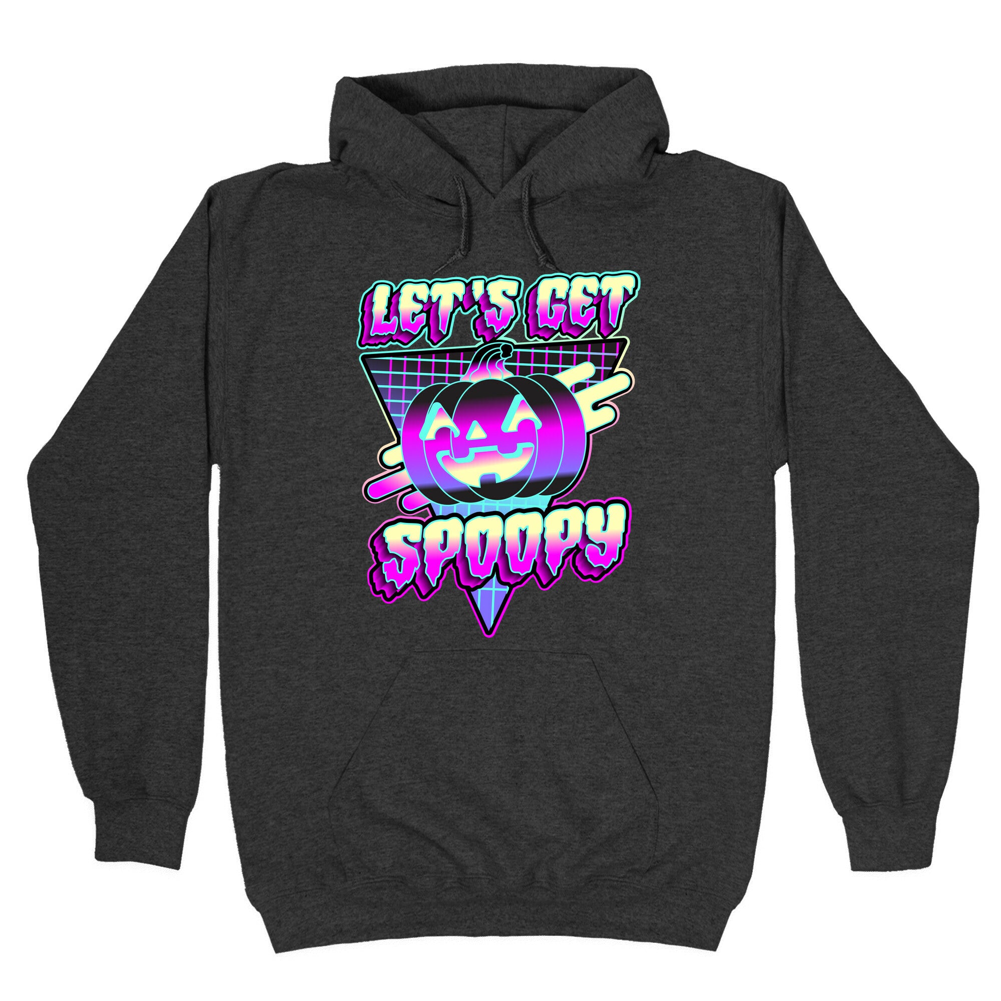 Retrowave Let's Get Spoopy Hoodie