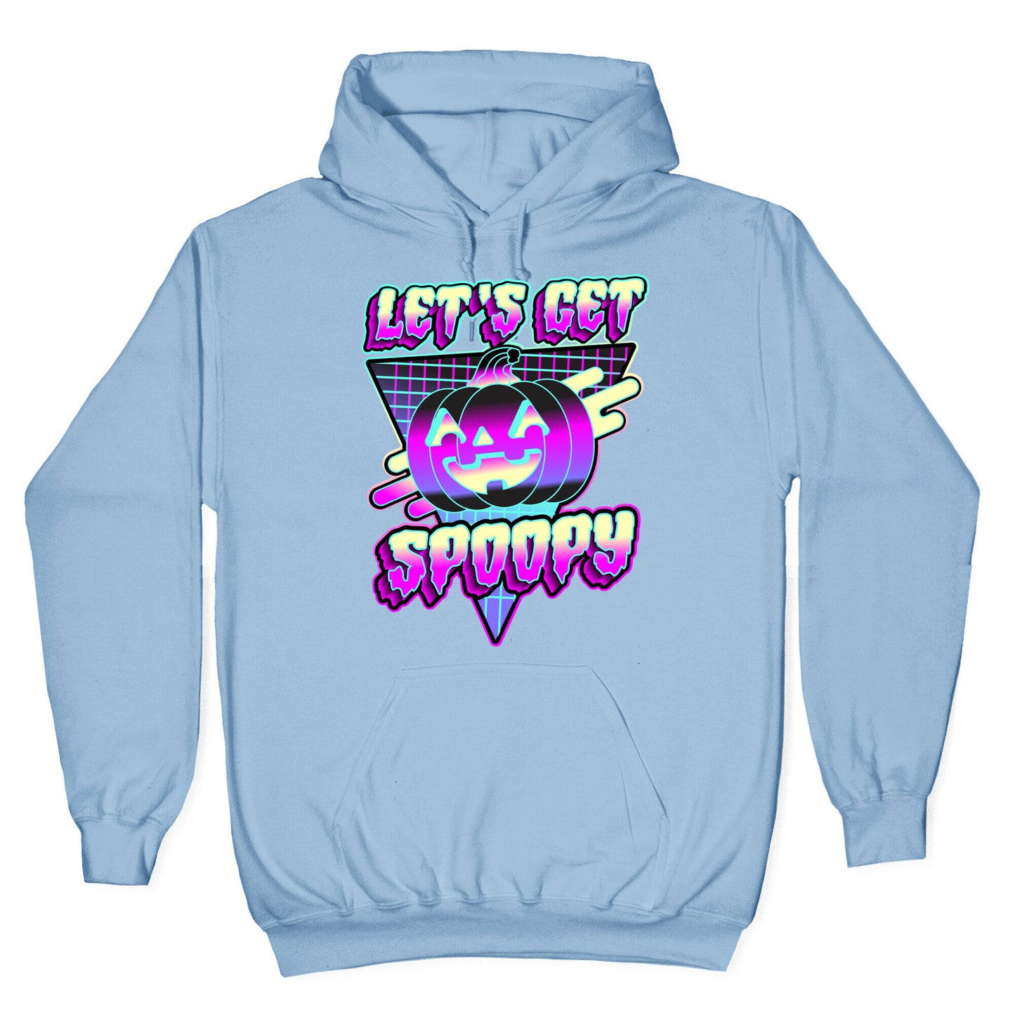 Retrowave Let's Get Spoopy Hoodie