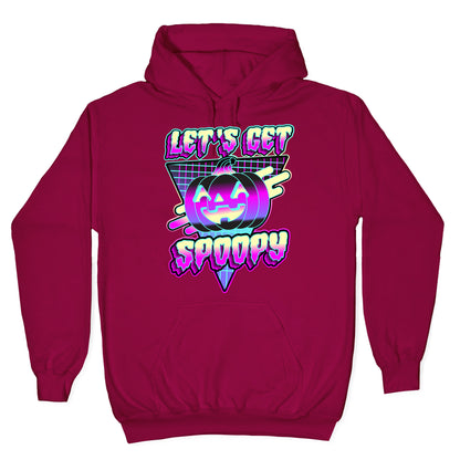 Retrowave Let's Get Spoopy Hoodie