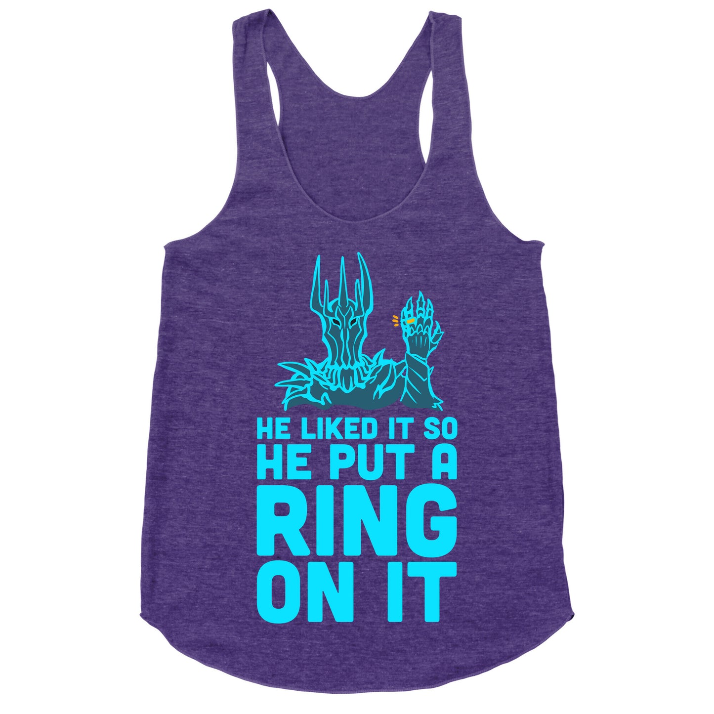He Liked It So He Put a Ring on It! Racerback Tank