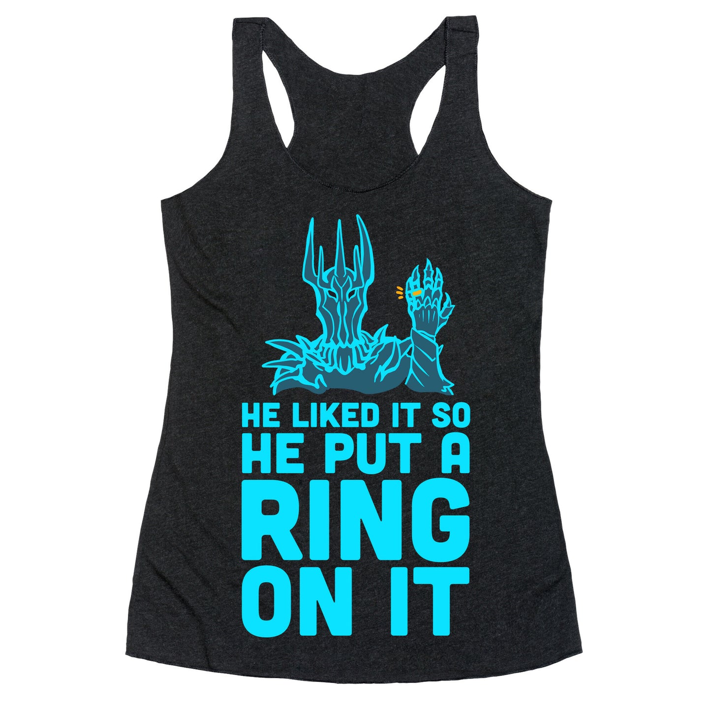 He Liked It So He Put a Ring on It! Racerback Tank