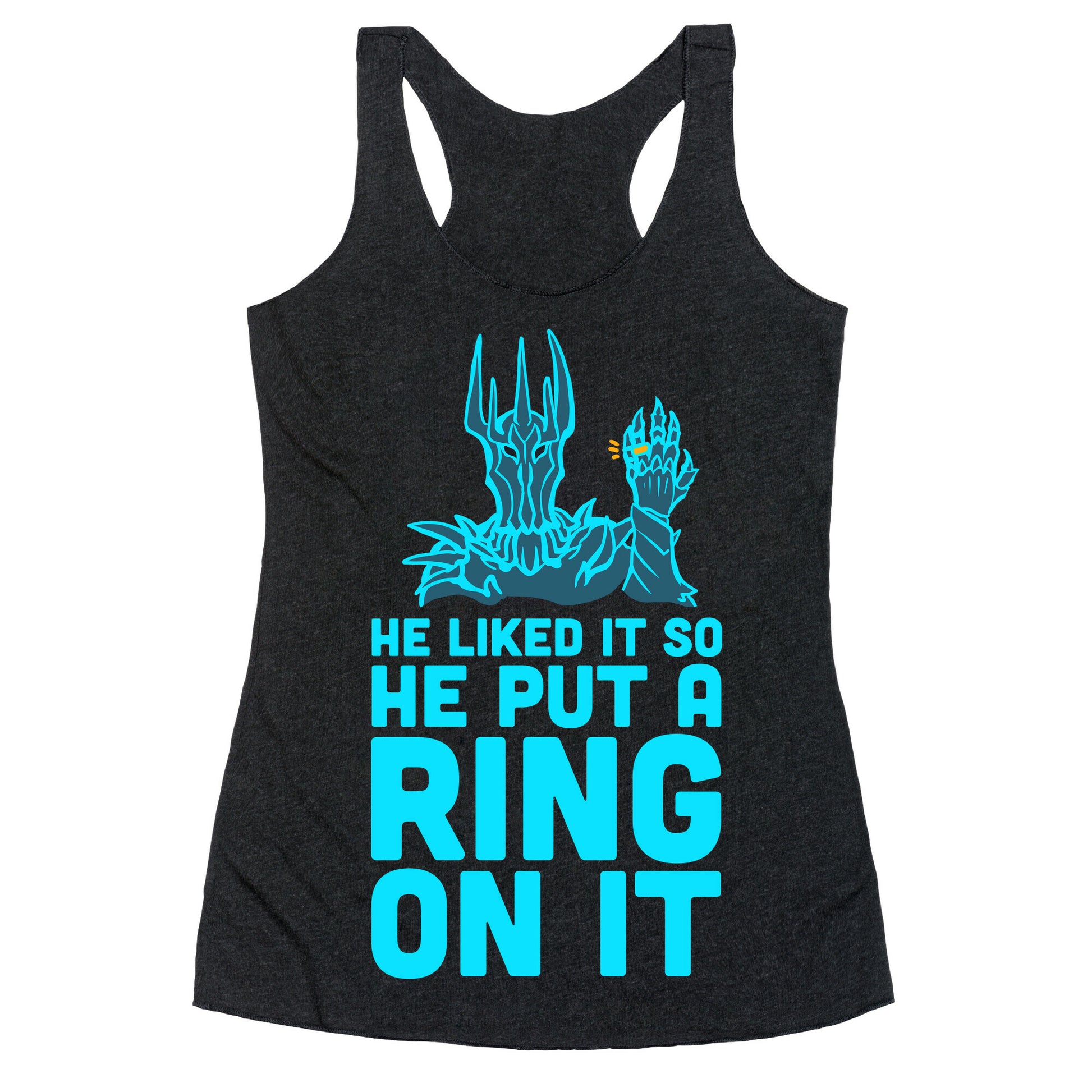 He Liked It So He Put a Ring on It! Racerback Tank