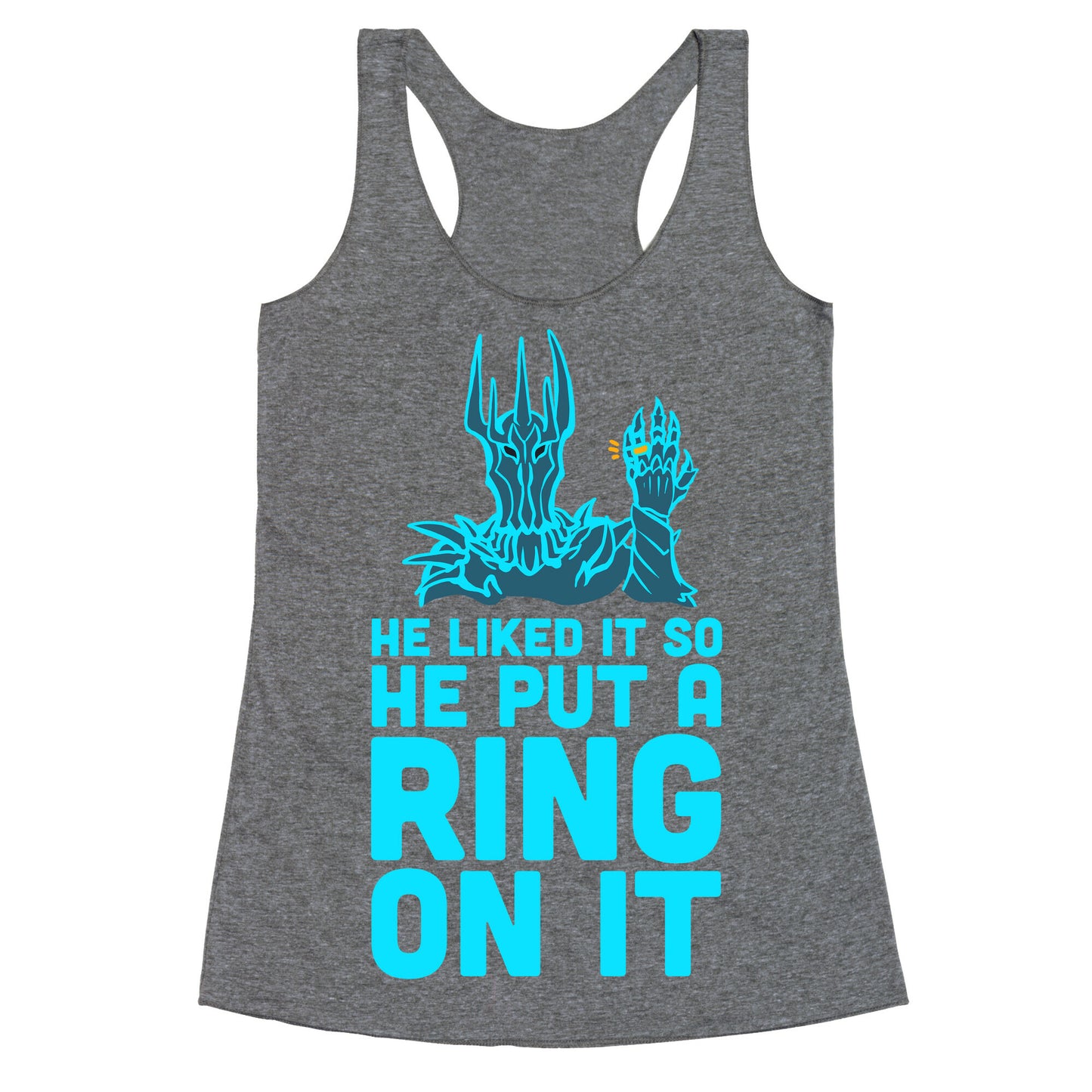 He Liked It So He Put a Ring on It! Racerback Tank