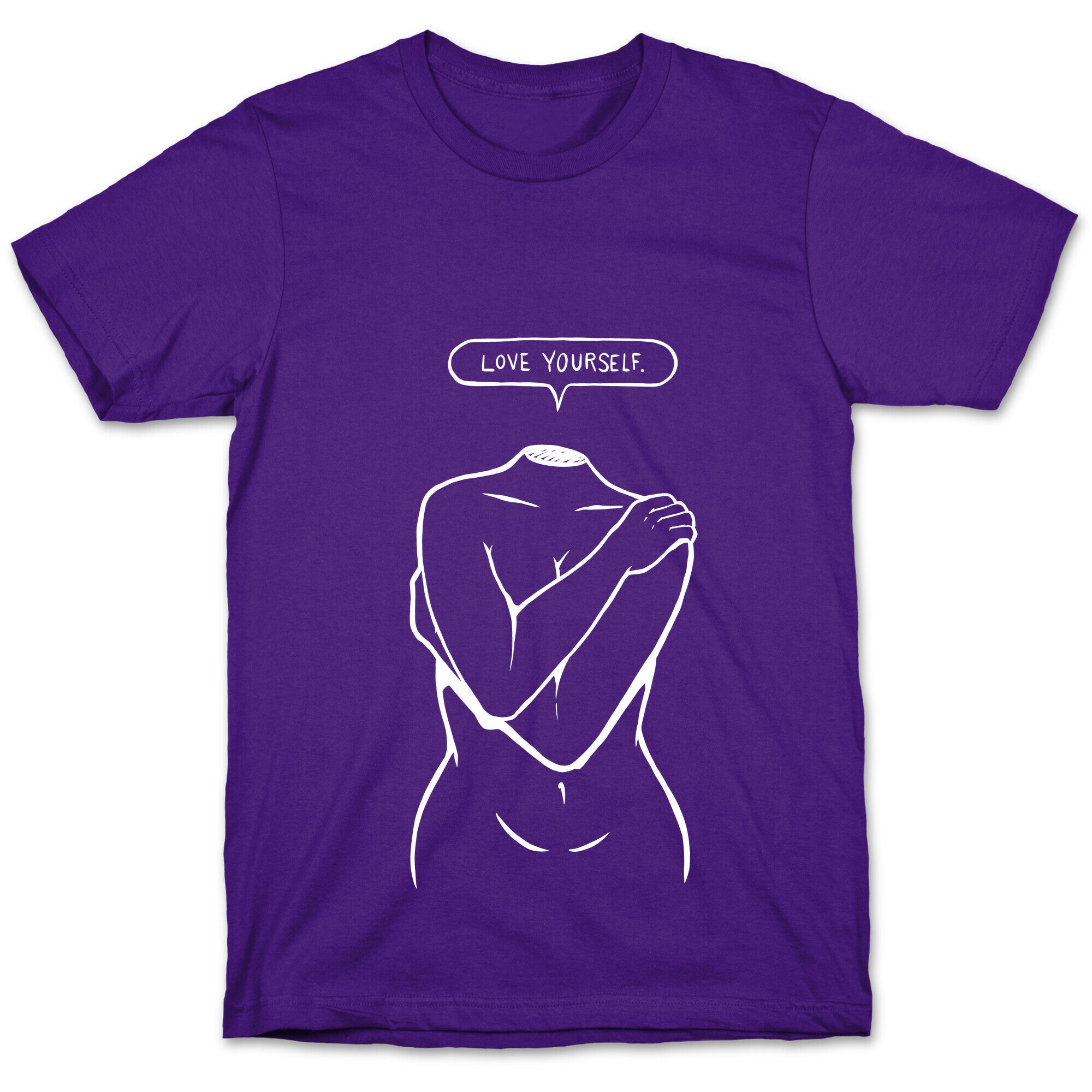 Love Yourself Plus (white) T-Shirt