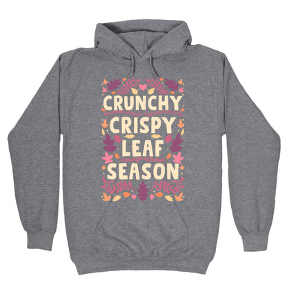 Crunchy Crispy Leaf Season Hoodie