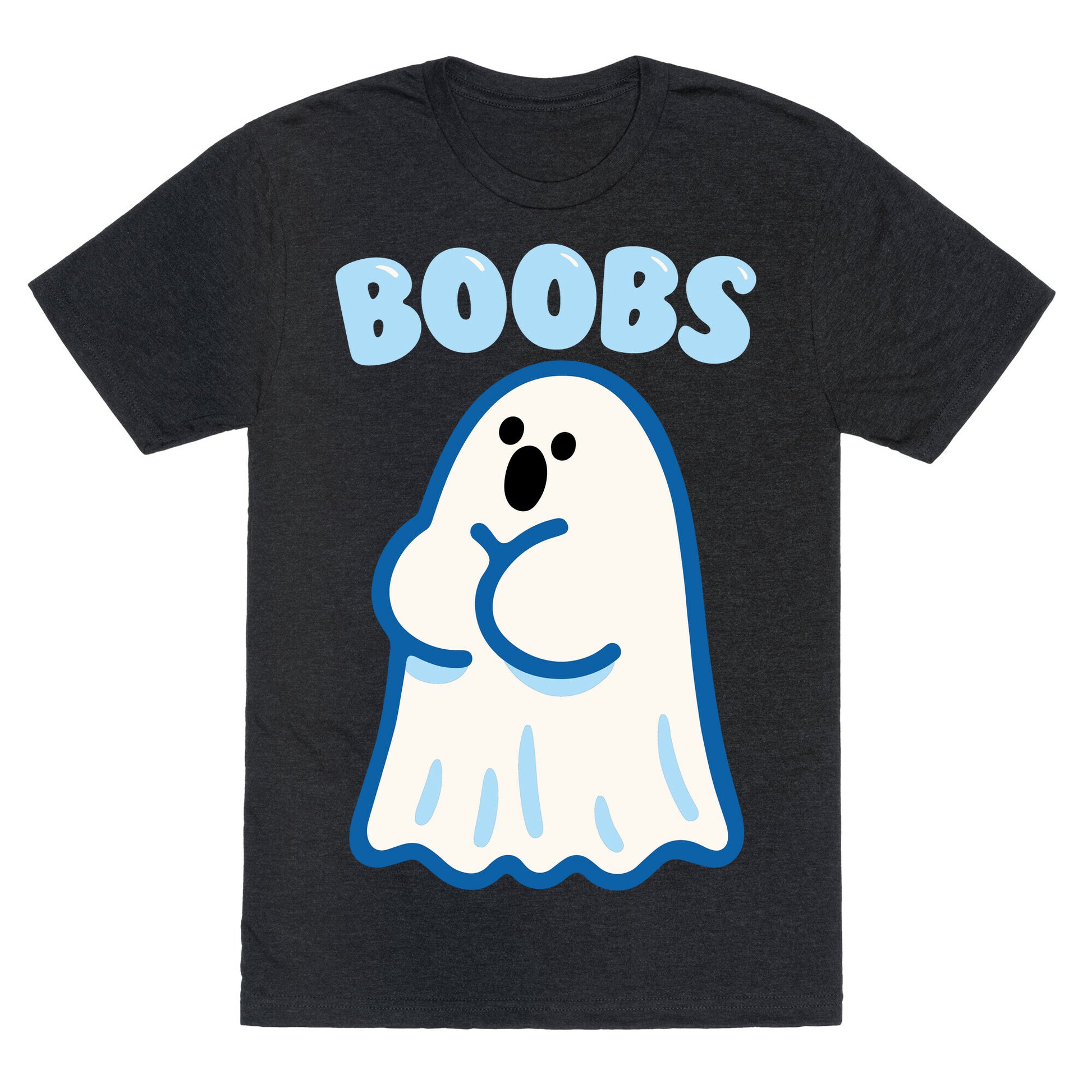 Boobs Ghost Unisex Triblend Tee