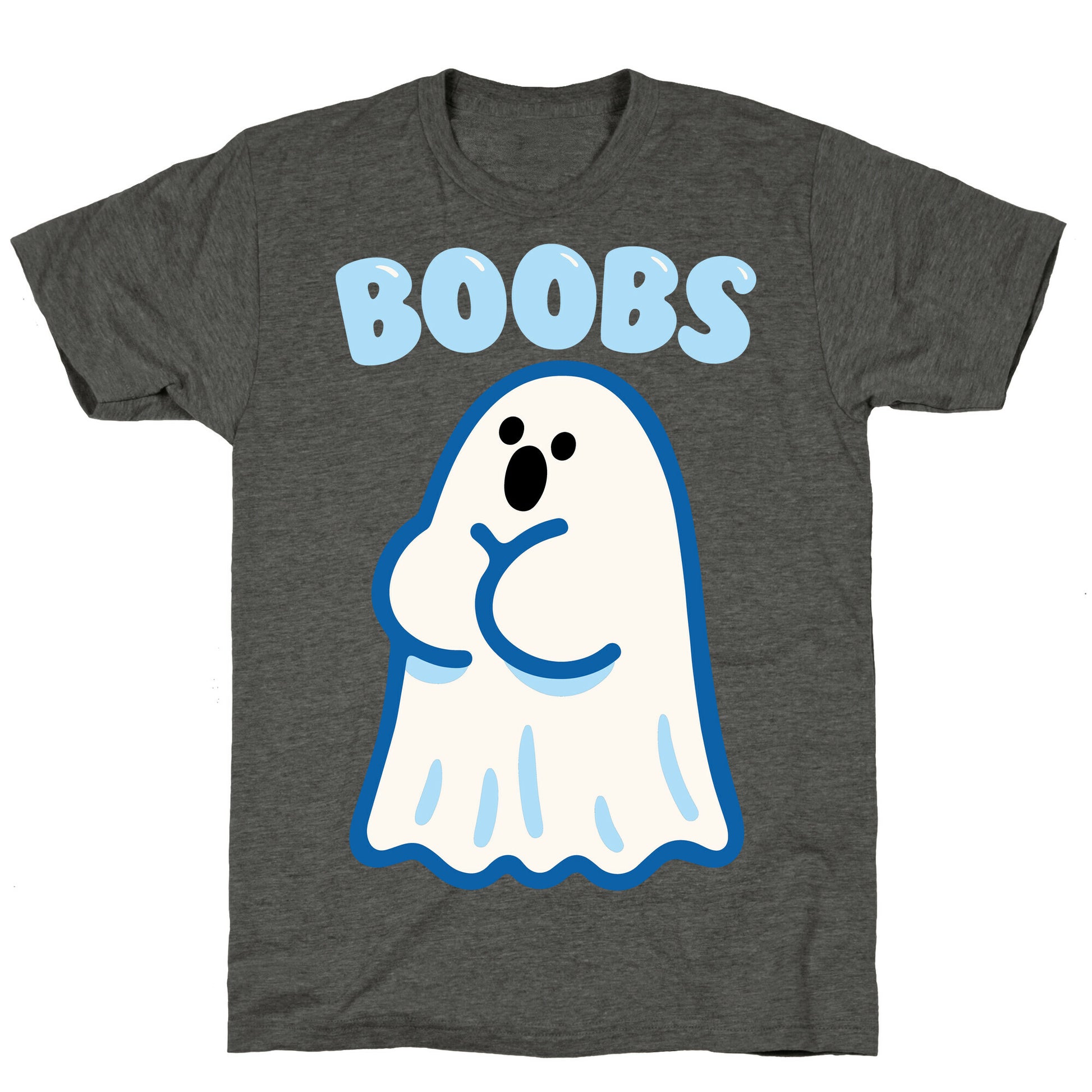 Boobs Ghost Unisex Triblend Tee