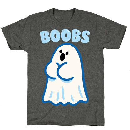 Boobs Ghost Unisex Triblend Tee
