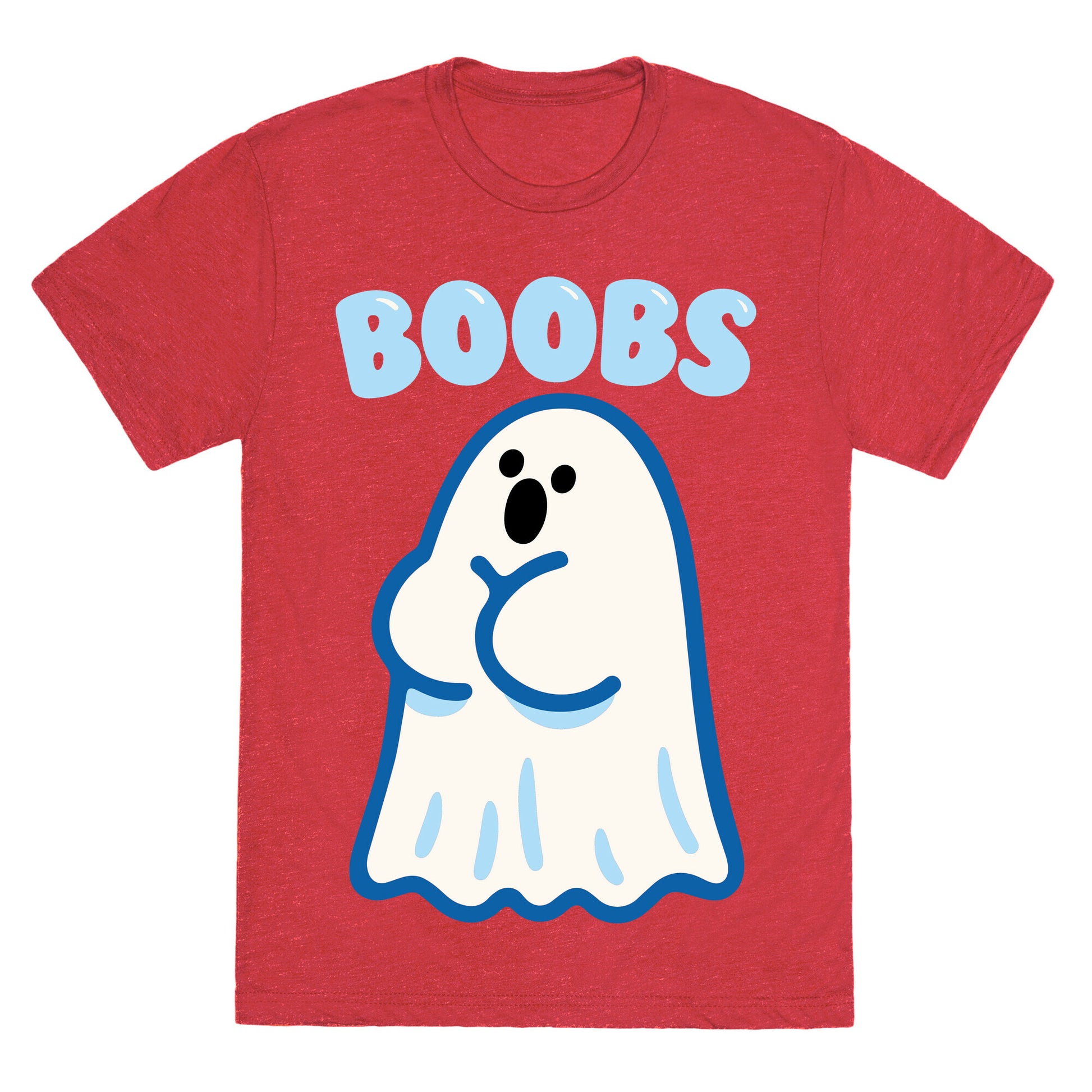 Boobs Ghost Unisex Triblend Tee