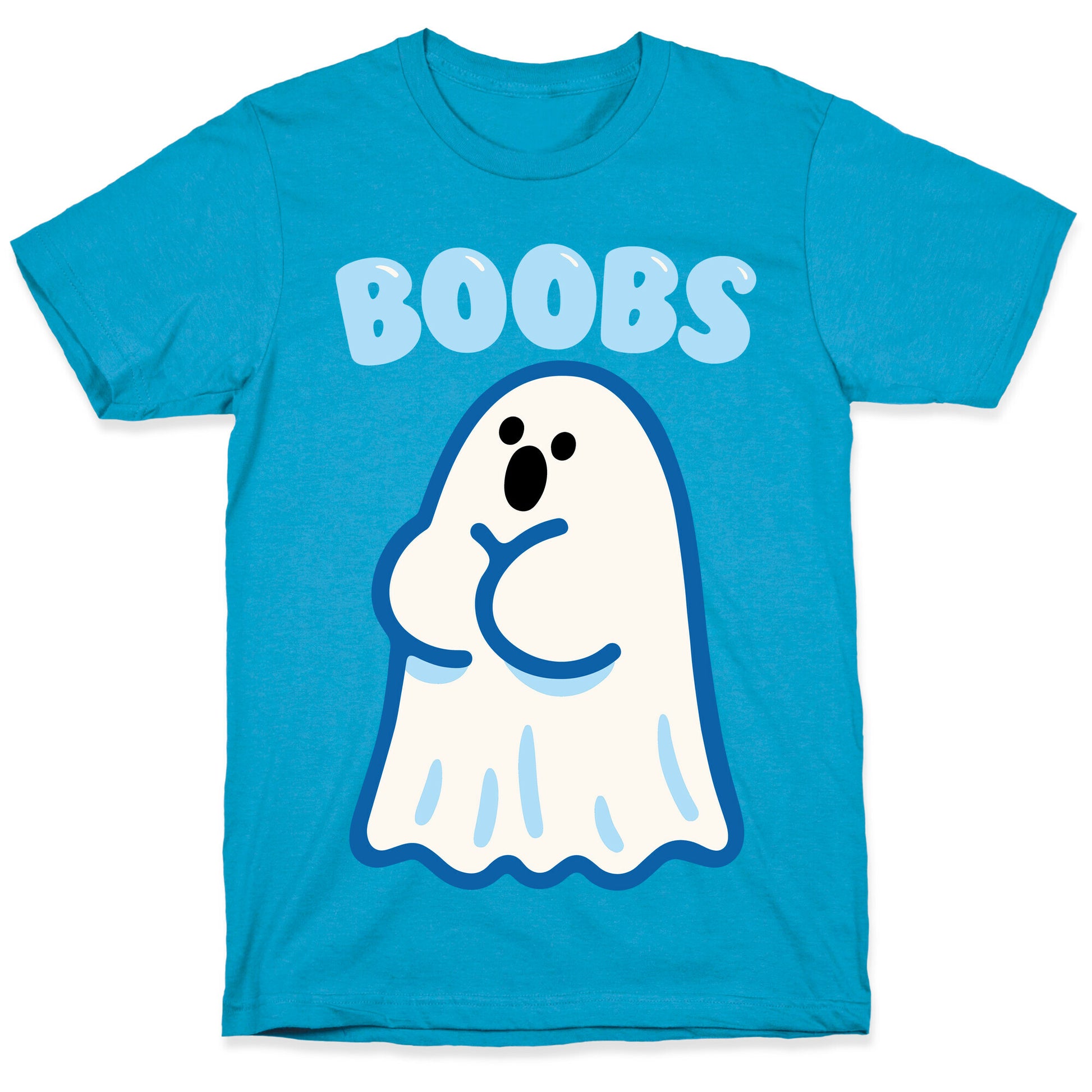 Boobs Ghost Unisex Triblend Tee
