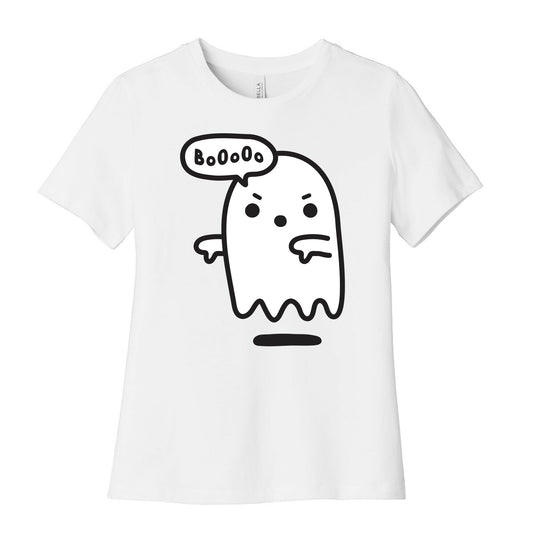 Disapproving Ghost Women's Cotton Tee