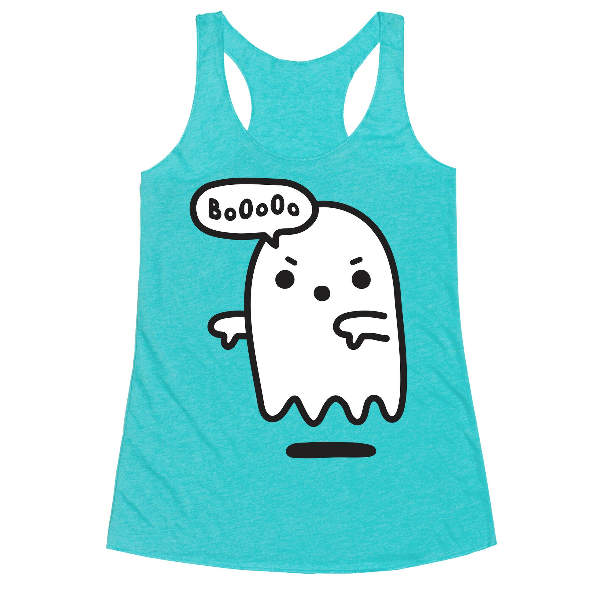 Disapproving Ghost Racerback Tank