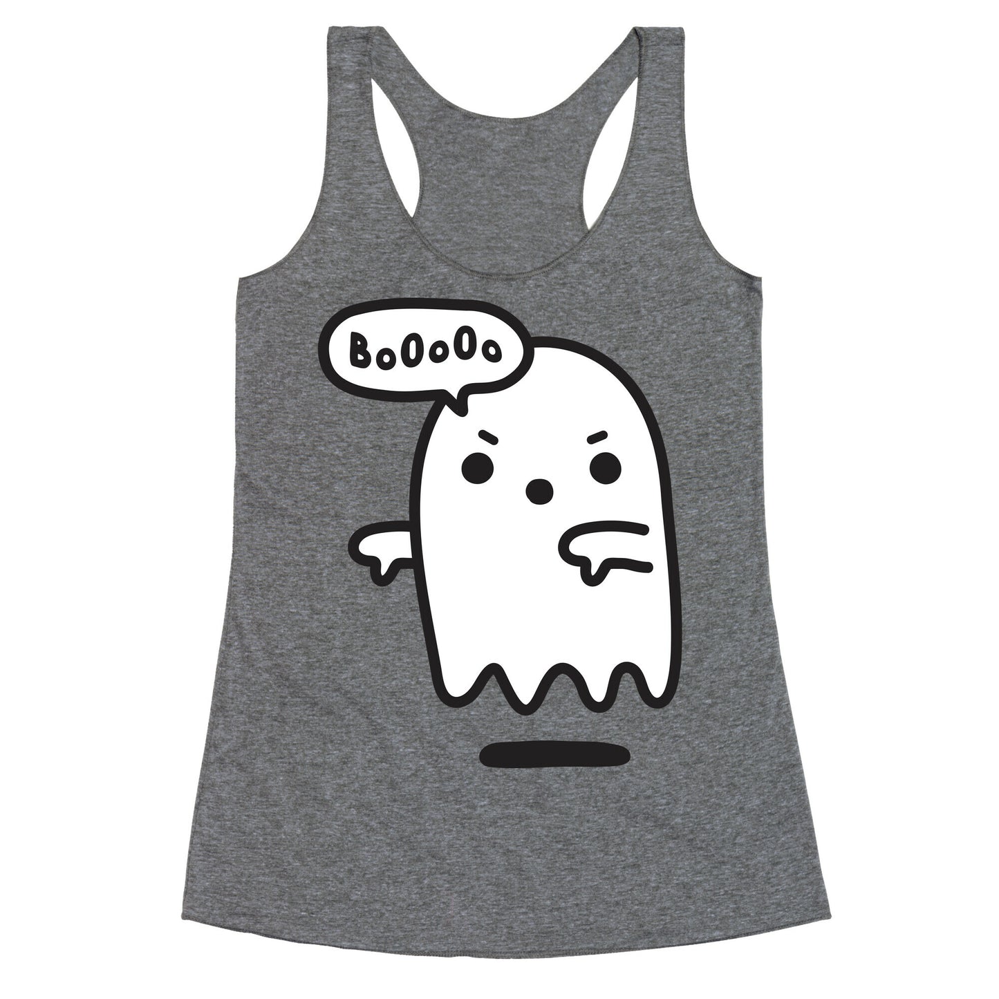 Disapproving Ghost Racerback Tank