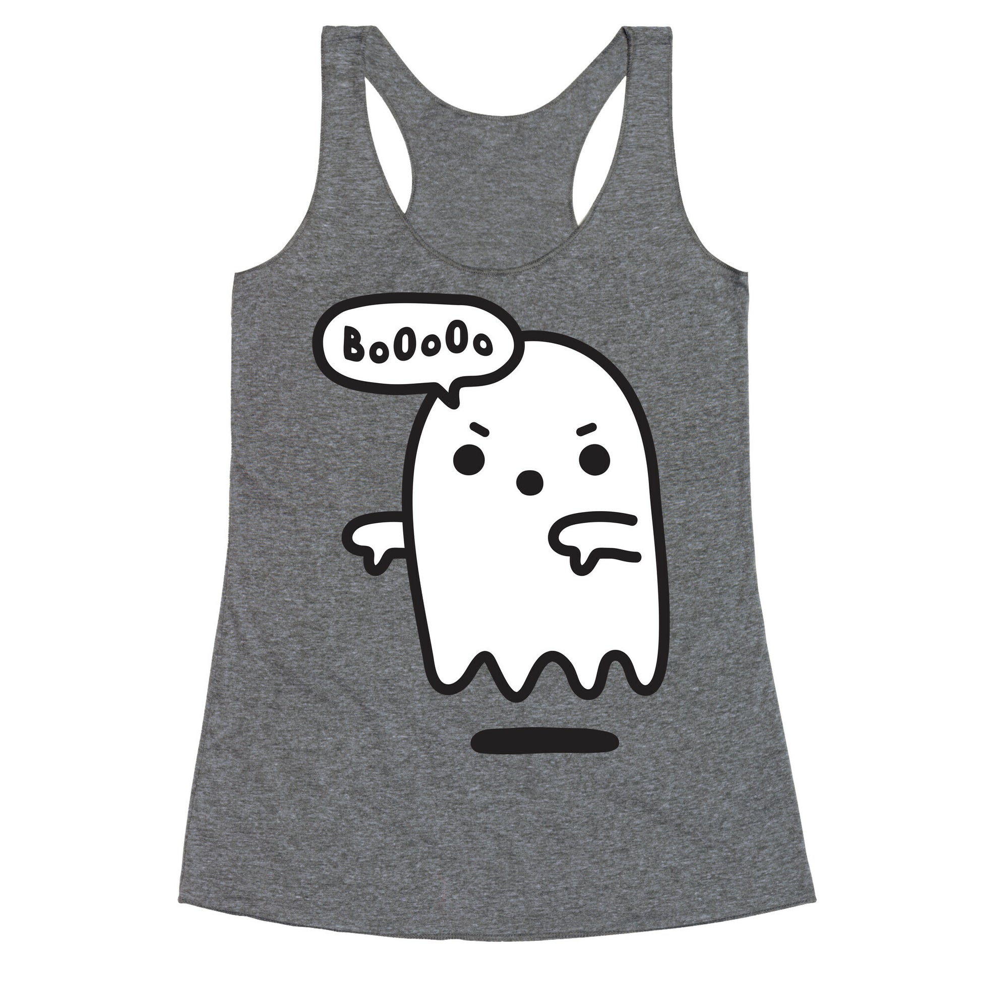 Disapproving Ghost Racerback Tank