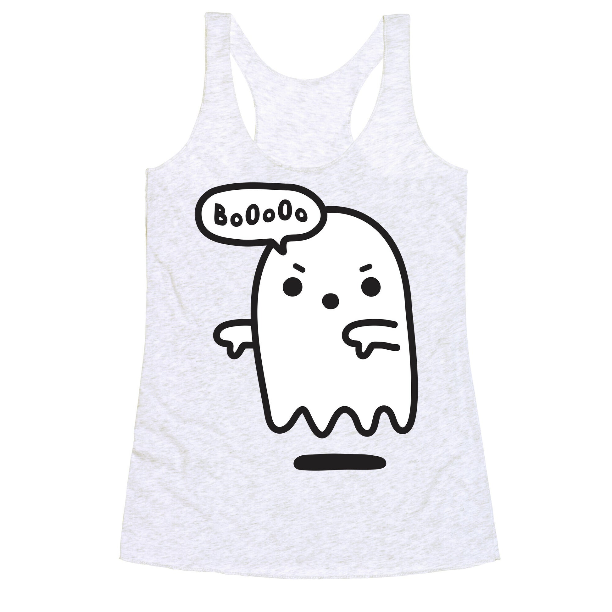 Disapproving Ghost Racerback Tank