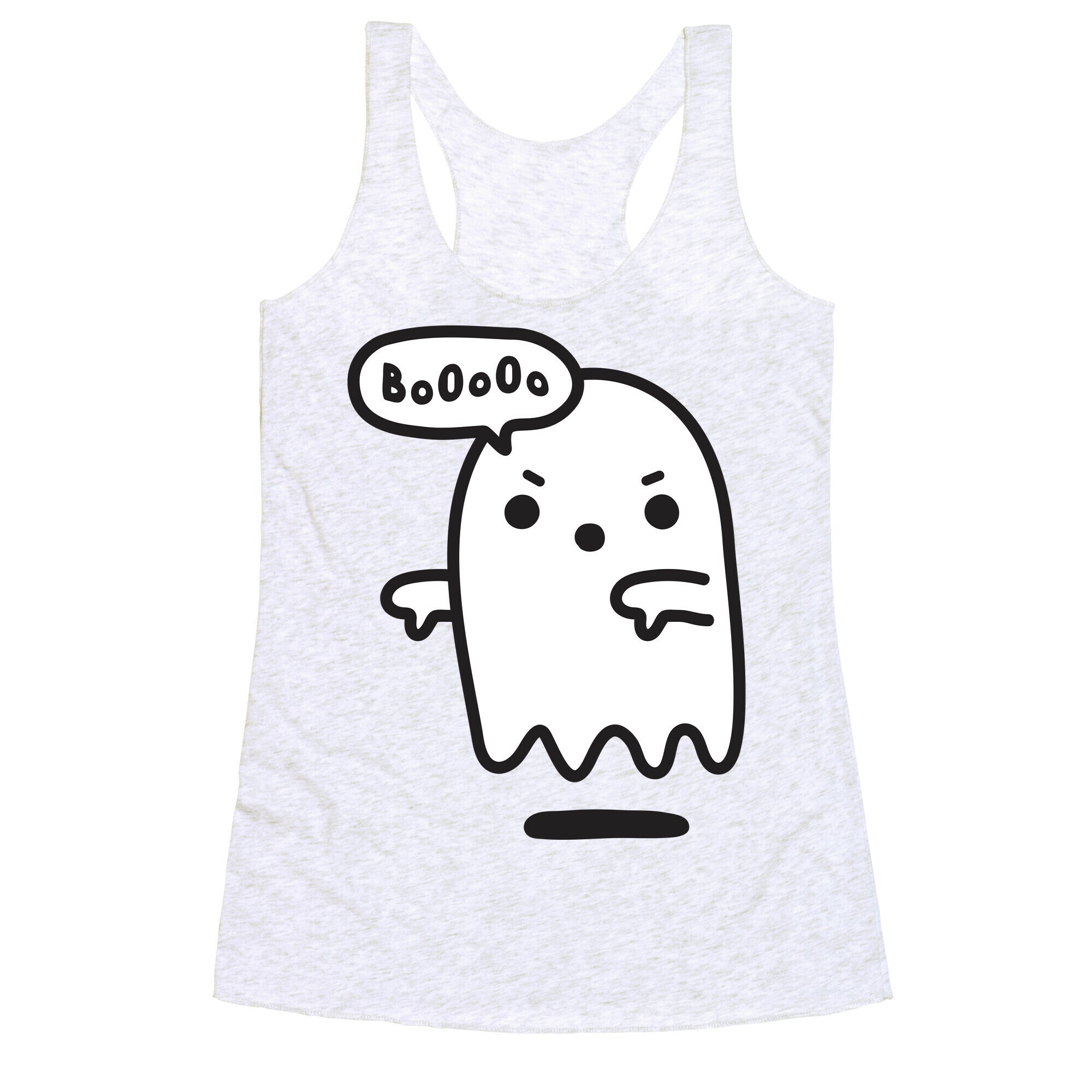 Disapproving Ghost Racerback Tank