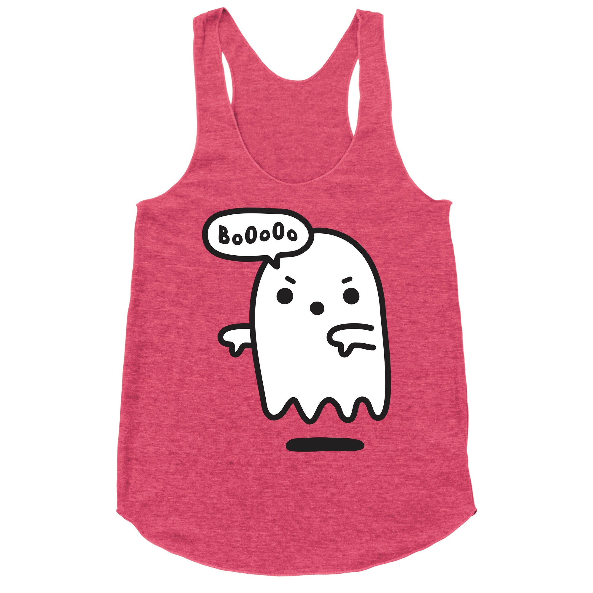 Disapproving Ghost Racerback Tank