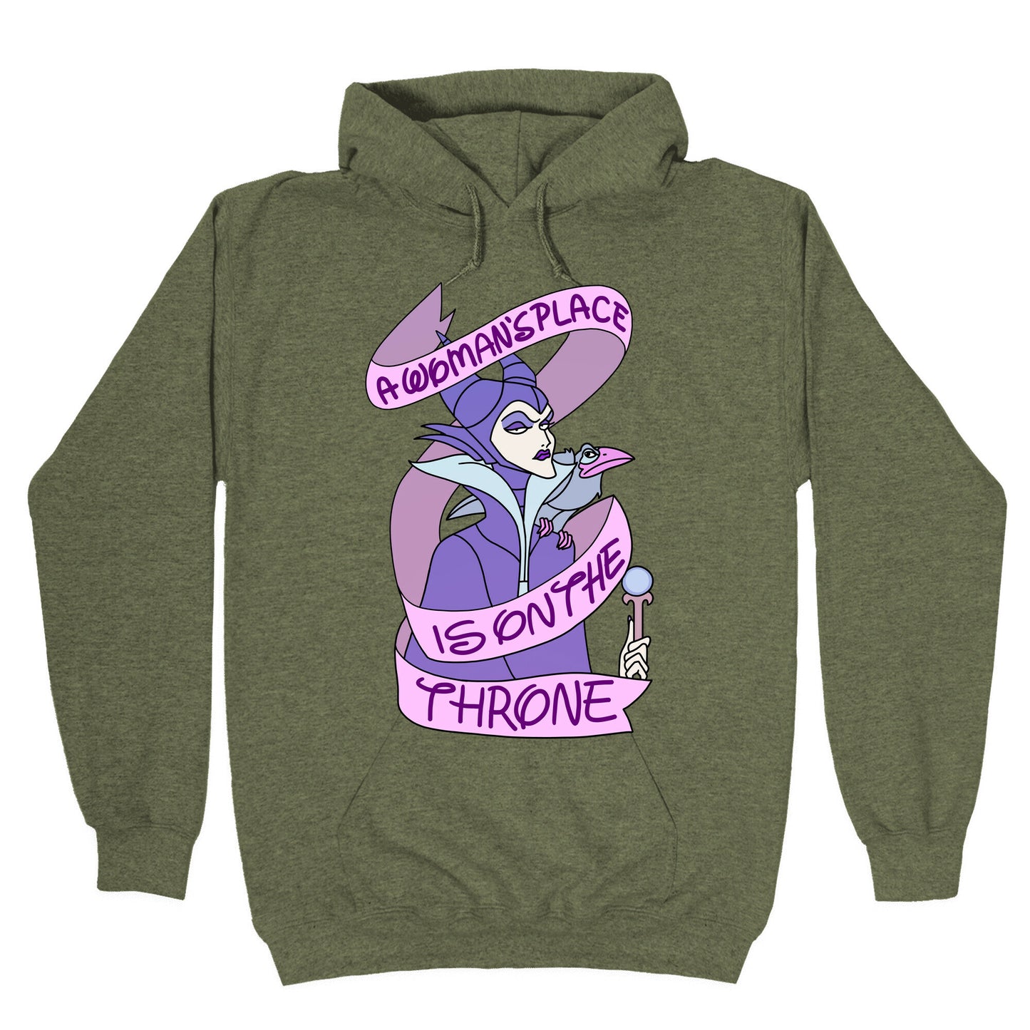 A Woman's Place Is On The Throne Hoodie