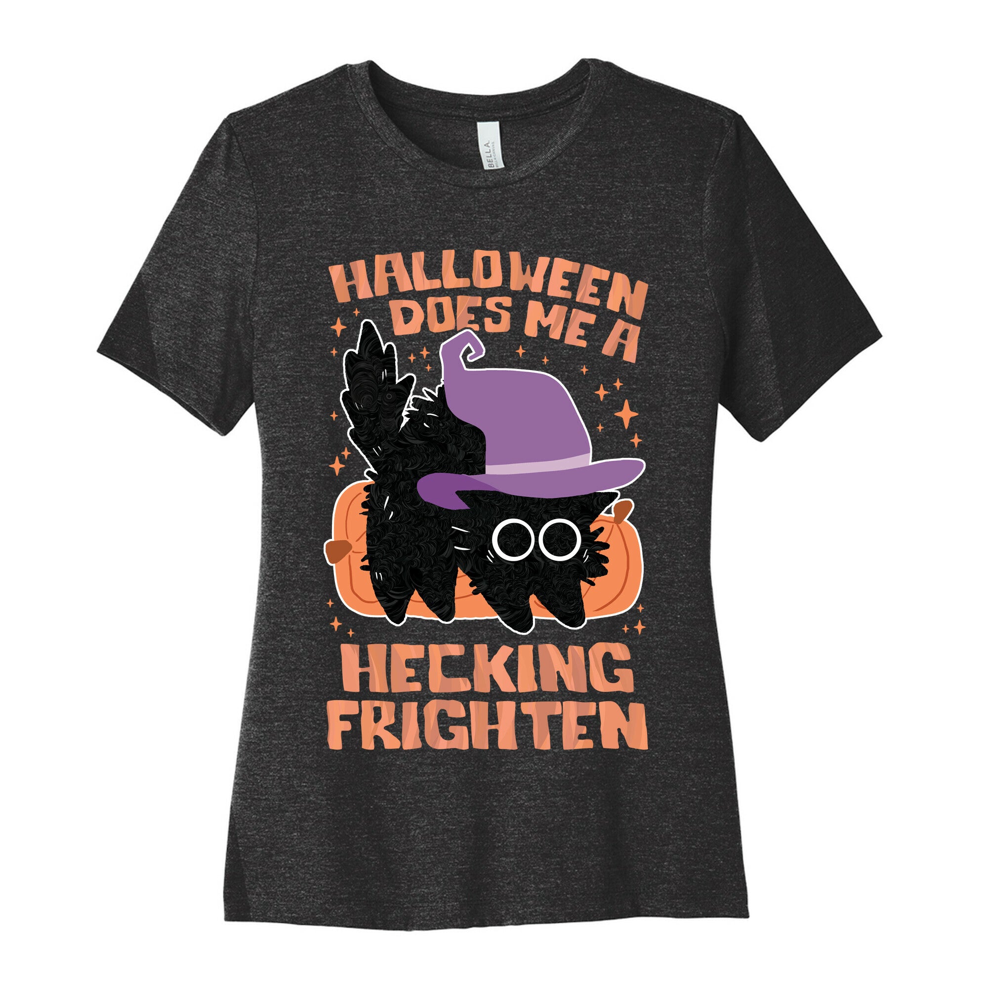 Halloween Does Me A Hecking Frighten Women's Cotton Tee