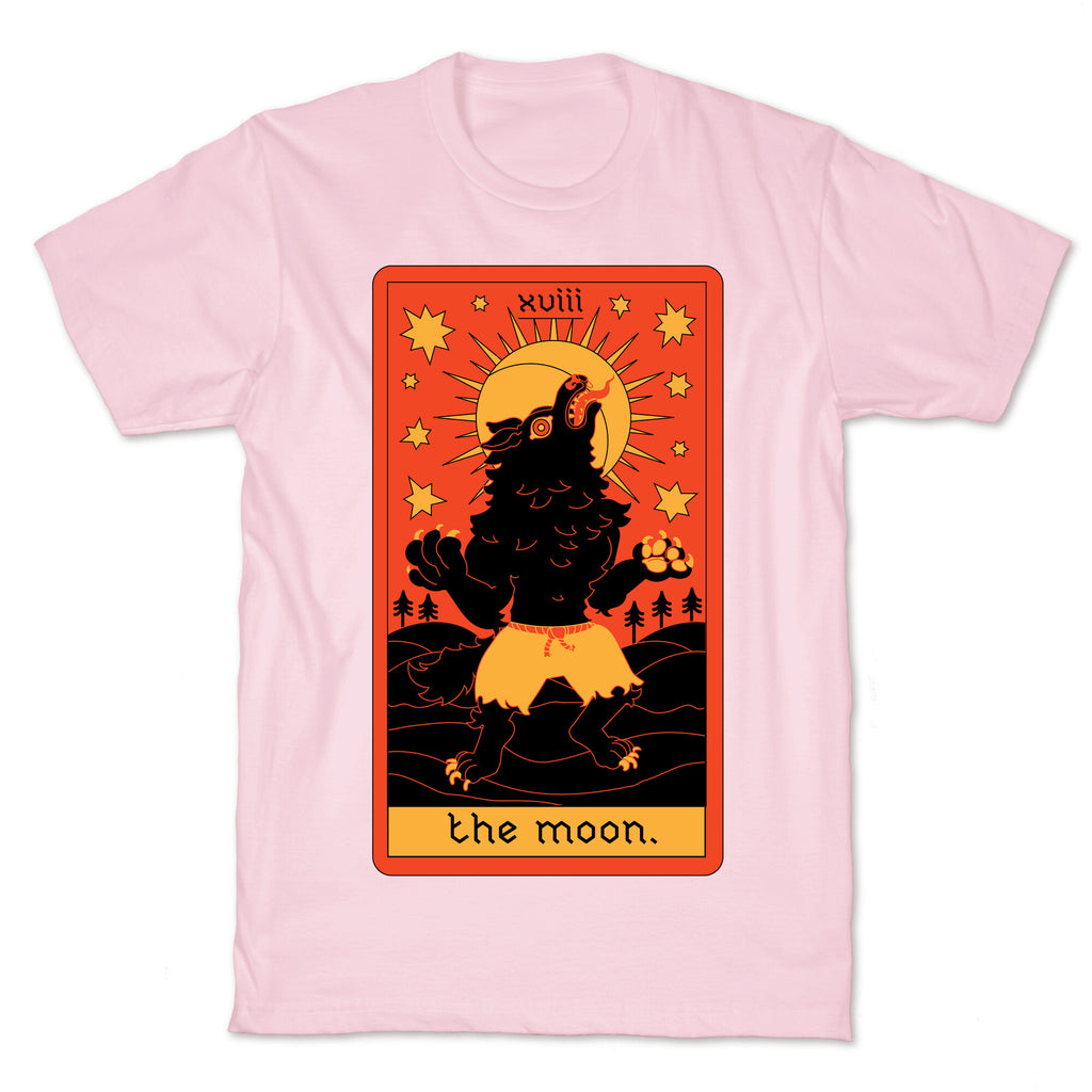The Moon Werewolf Tarot T-Shirt