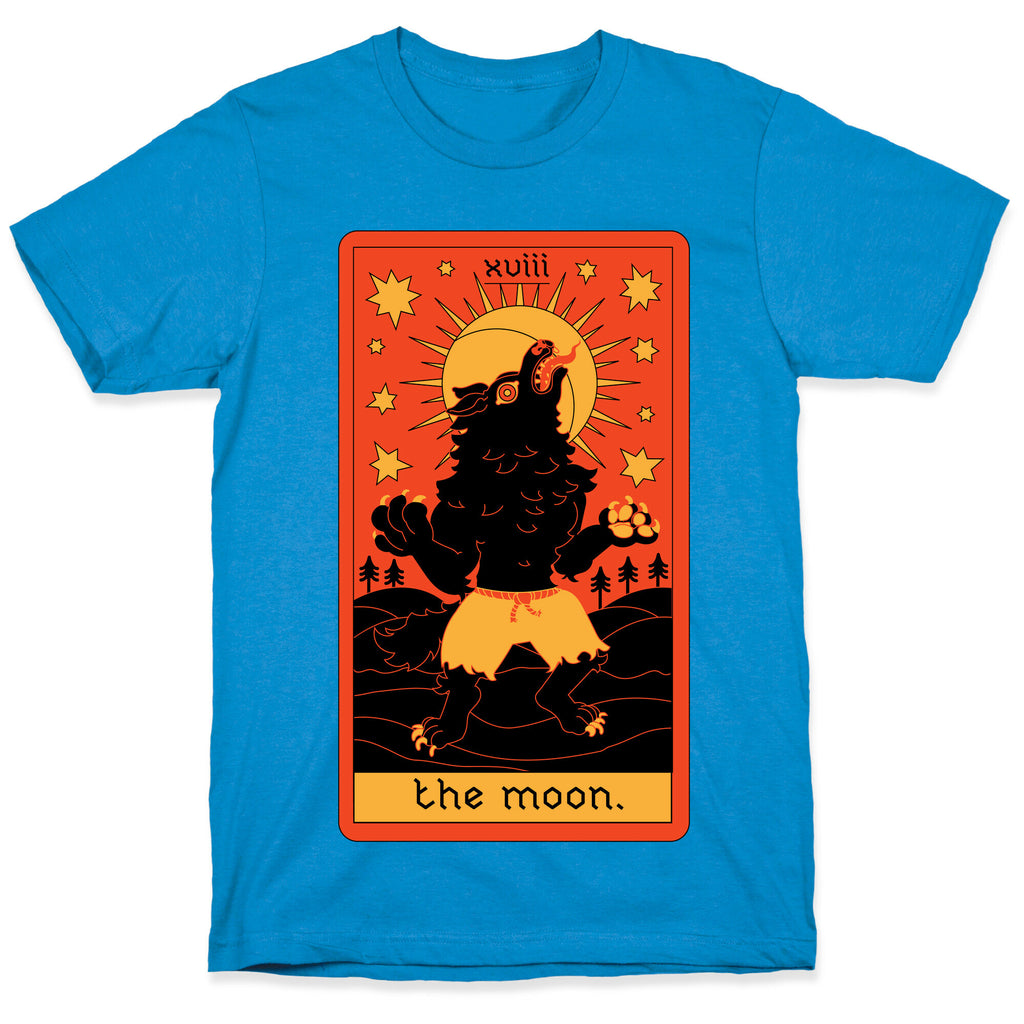 The Moon Werewolf Tarot T-Shirt