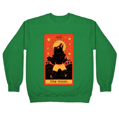 The Moon Werewolf Tarot Crewneck Sweatshirt