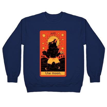 The Moon Werewolf Tarot Crewneck Sweatshirt