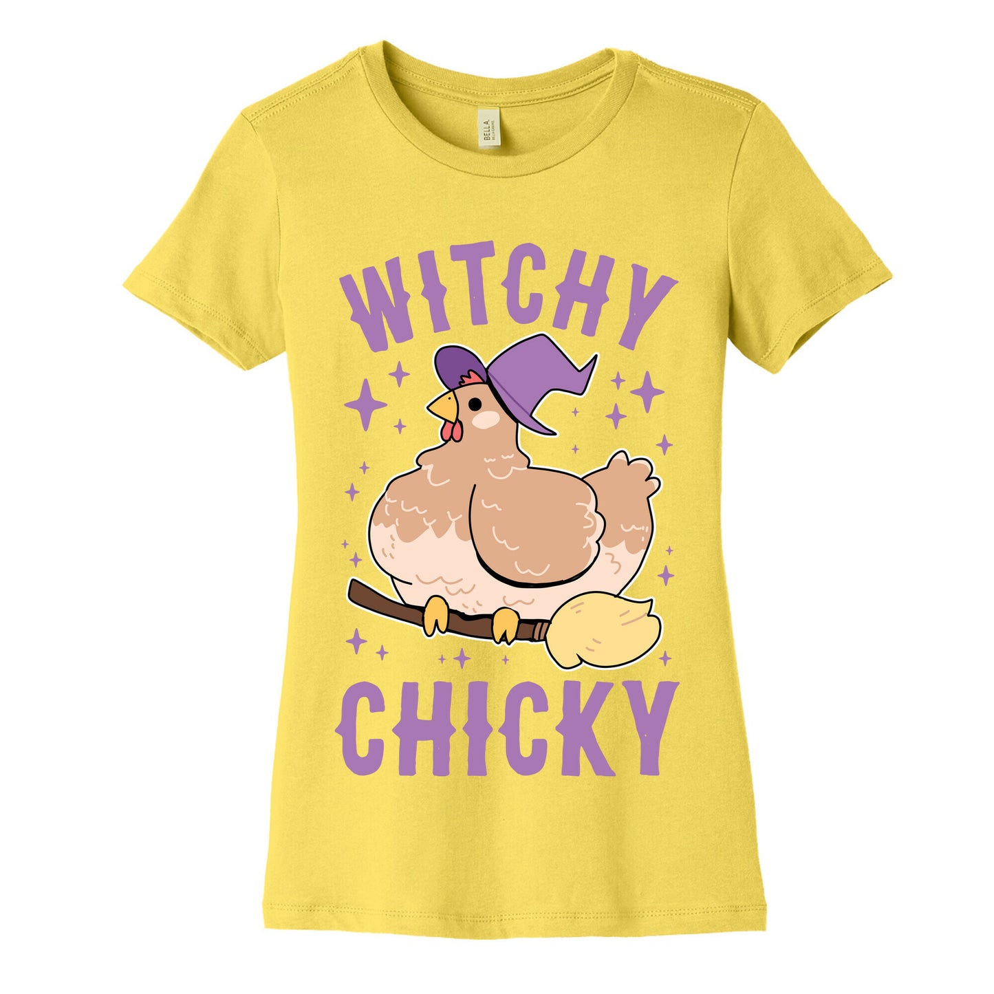 Witchy Chicky Women's Cotton Tee