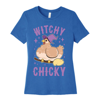 Witchy Chicky Women's Cotton Tee