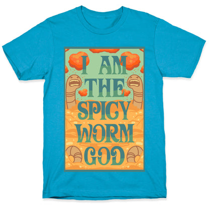 I Am The Spicy Worm God Unisex Triblend Tee