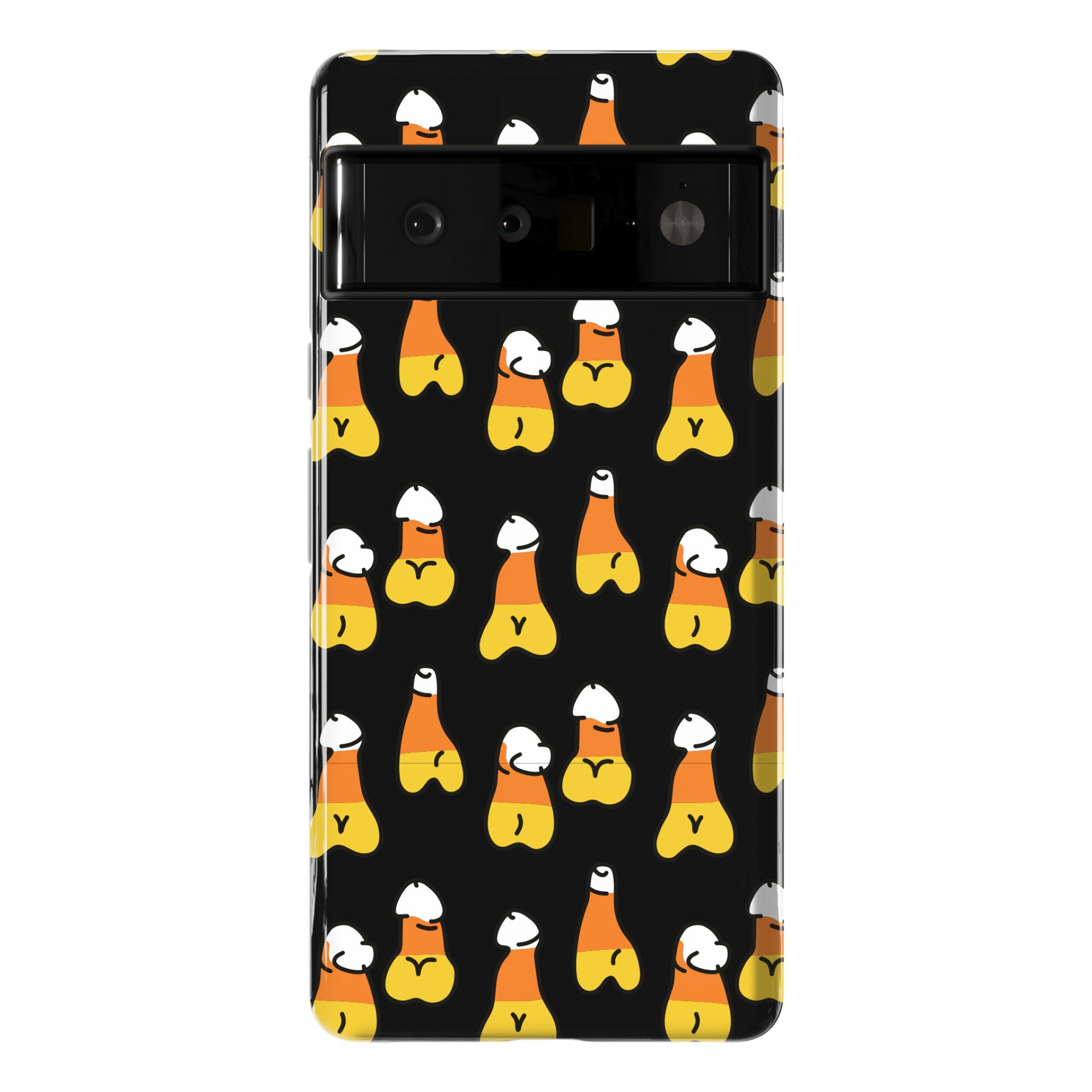 Candy Corn Penis Pattern Phone Case