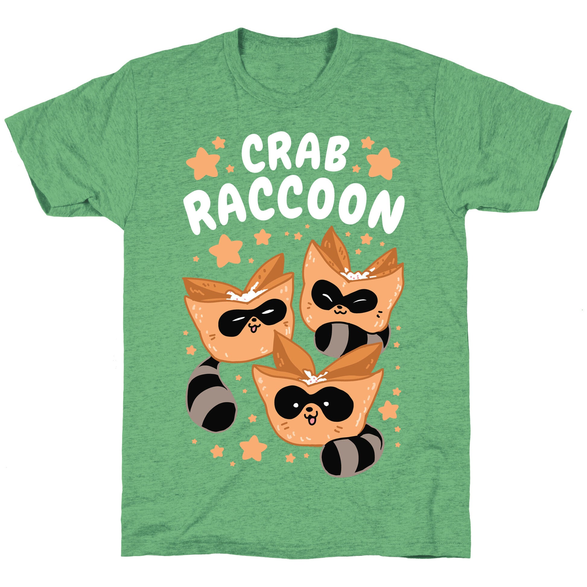Crab Raccoon Unisex Triblend Tee