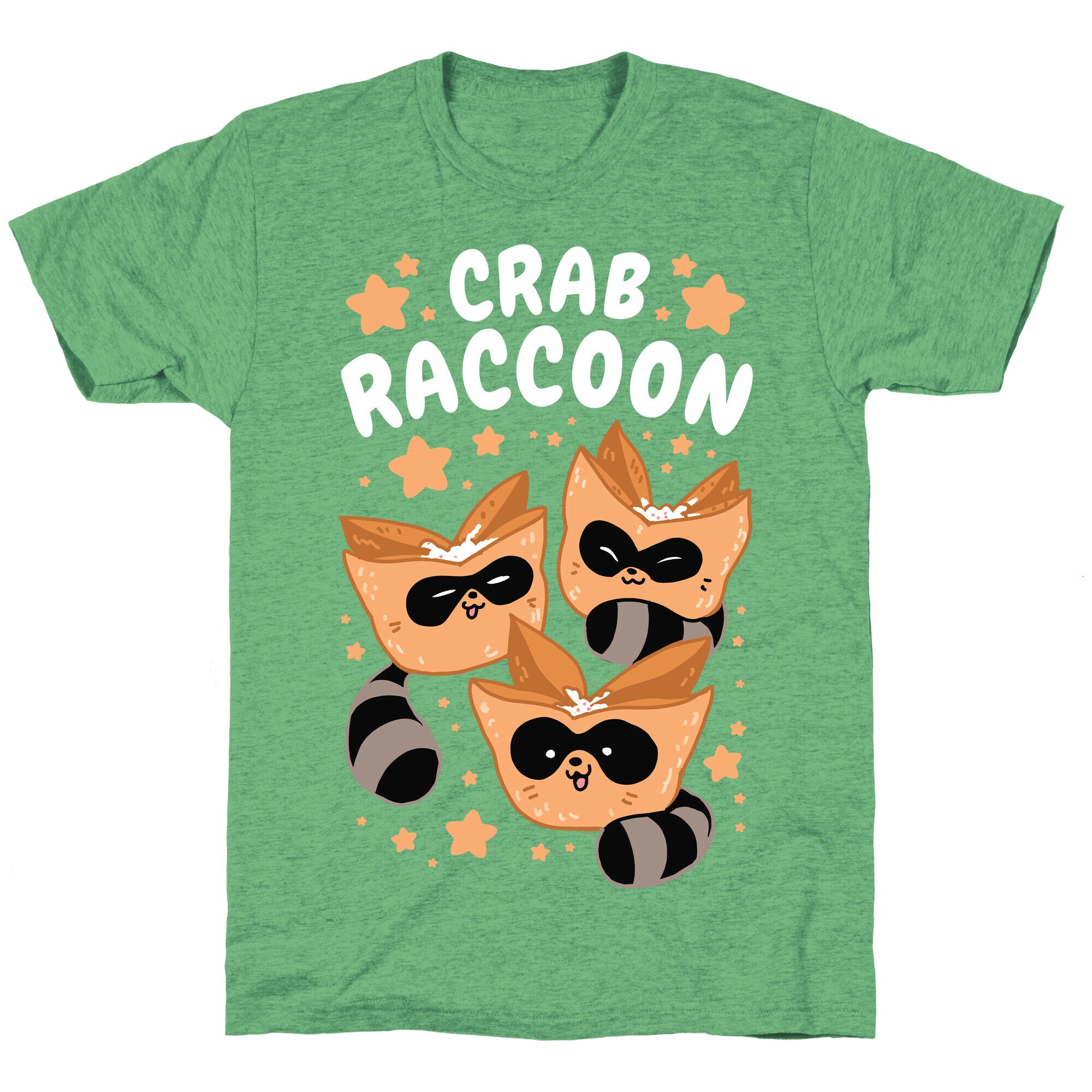 Crab Raccoon Unisex Triblend Tee