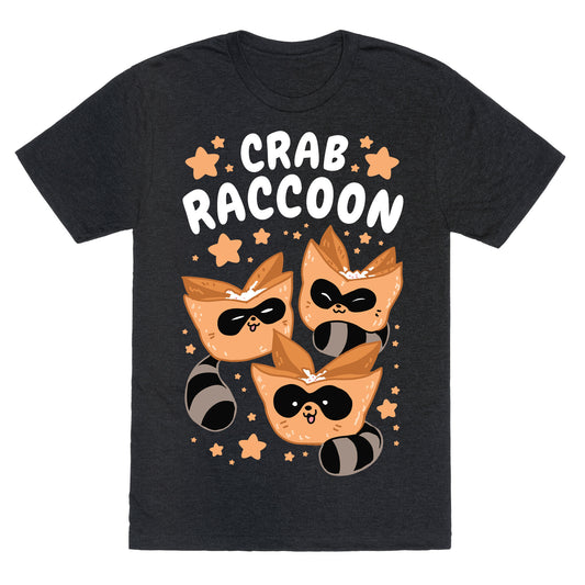 Crab Raccoon Unisex Triblend Tee
