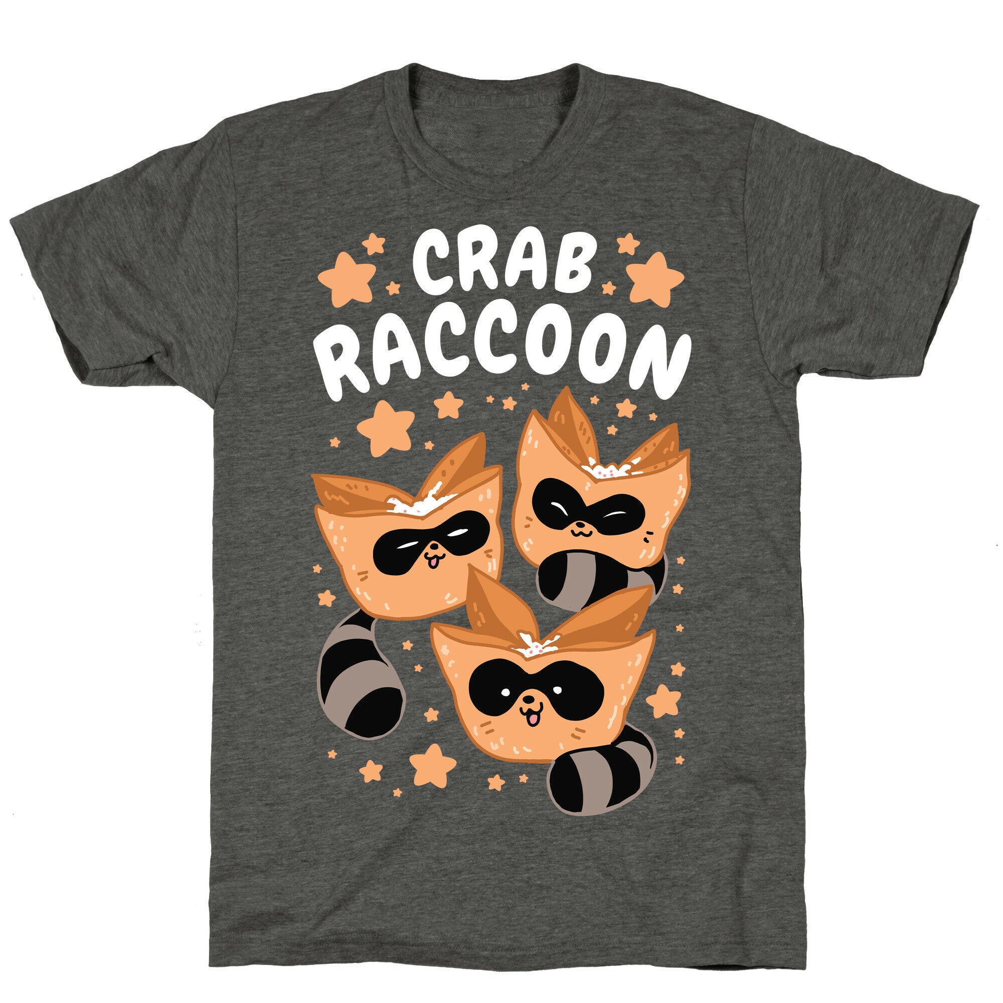 Crab Raccoon Unisex Triblend Tee