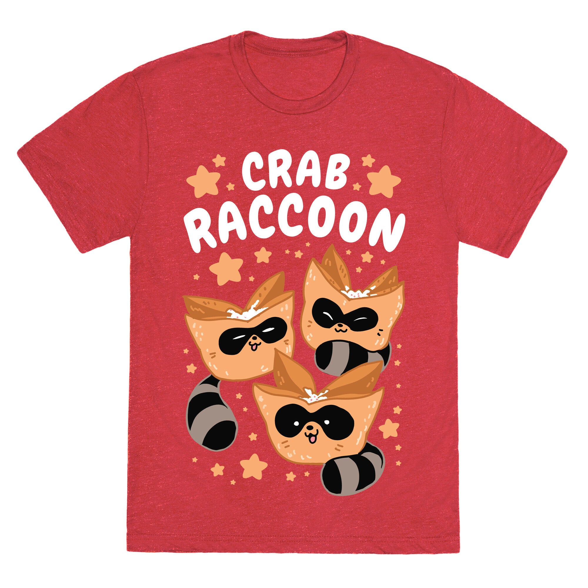 Crab Raccoon Unisex Triblend Tee