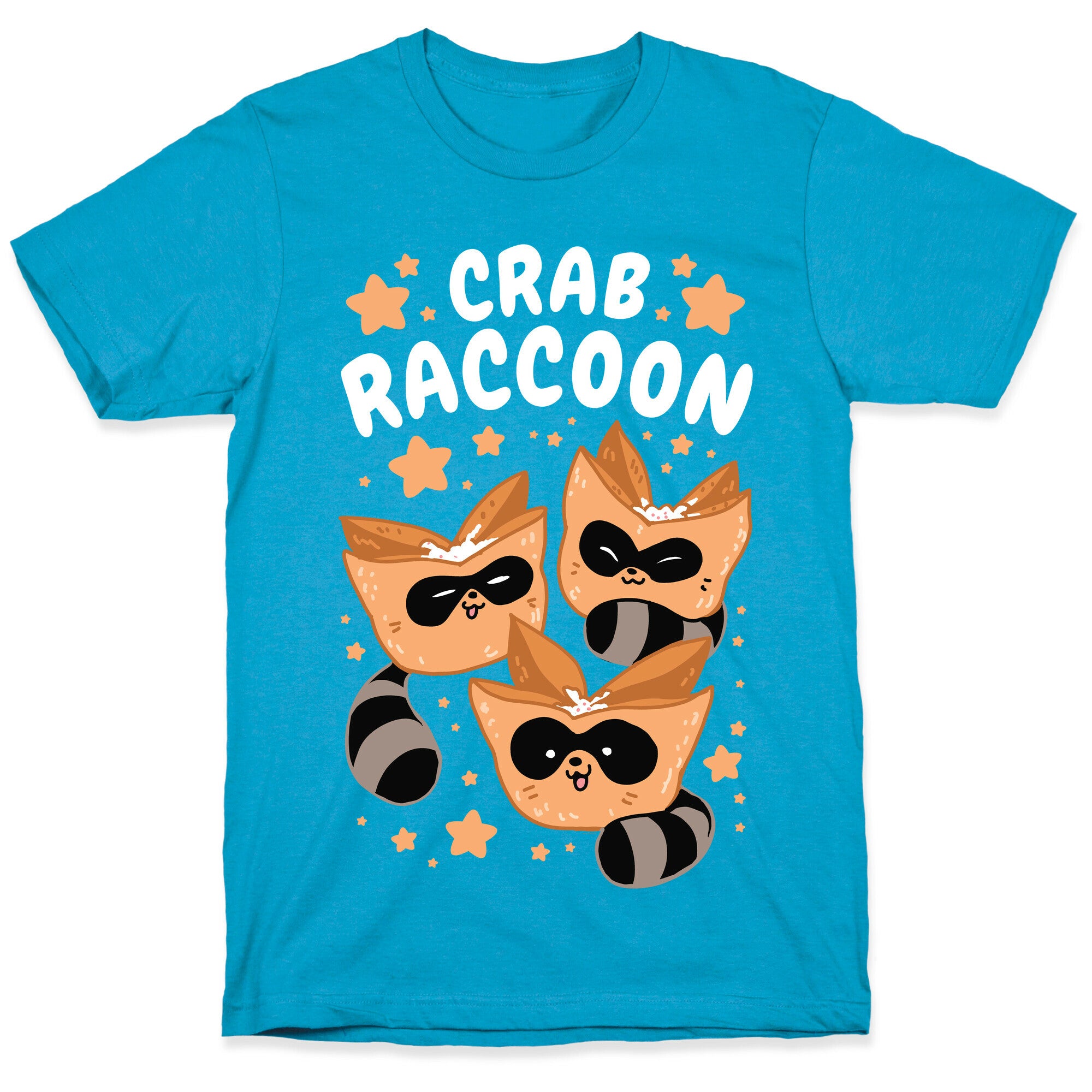 Crab Raccoon Unisex Triblend Tee