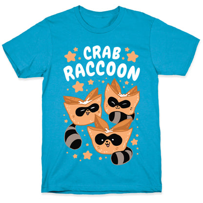 Crab Raccoon Unisex Triblend Tee