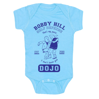 Bobby Hill Self Defense Dojo Baby One Piece