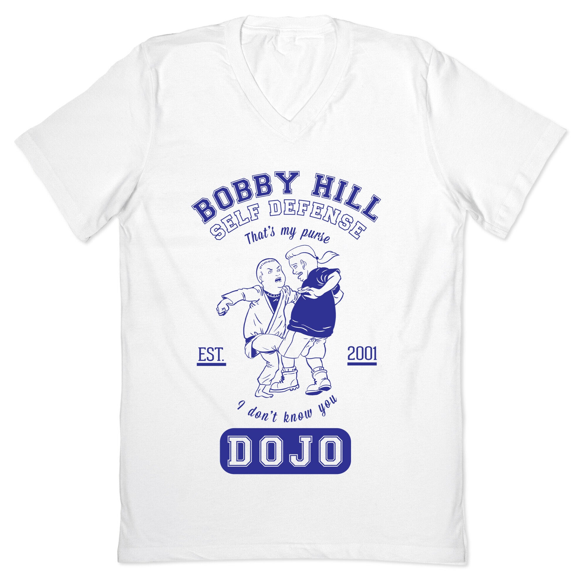 Bobby Hill Self Defense Dojo V-Neck