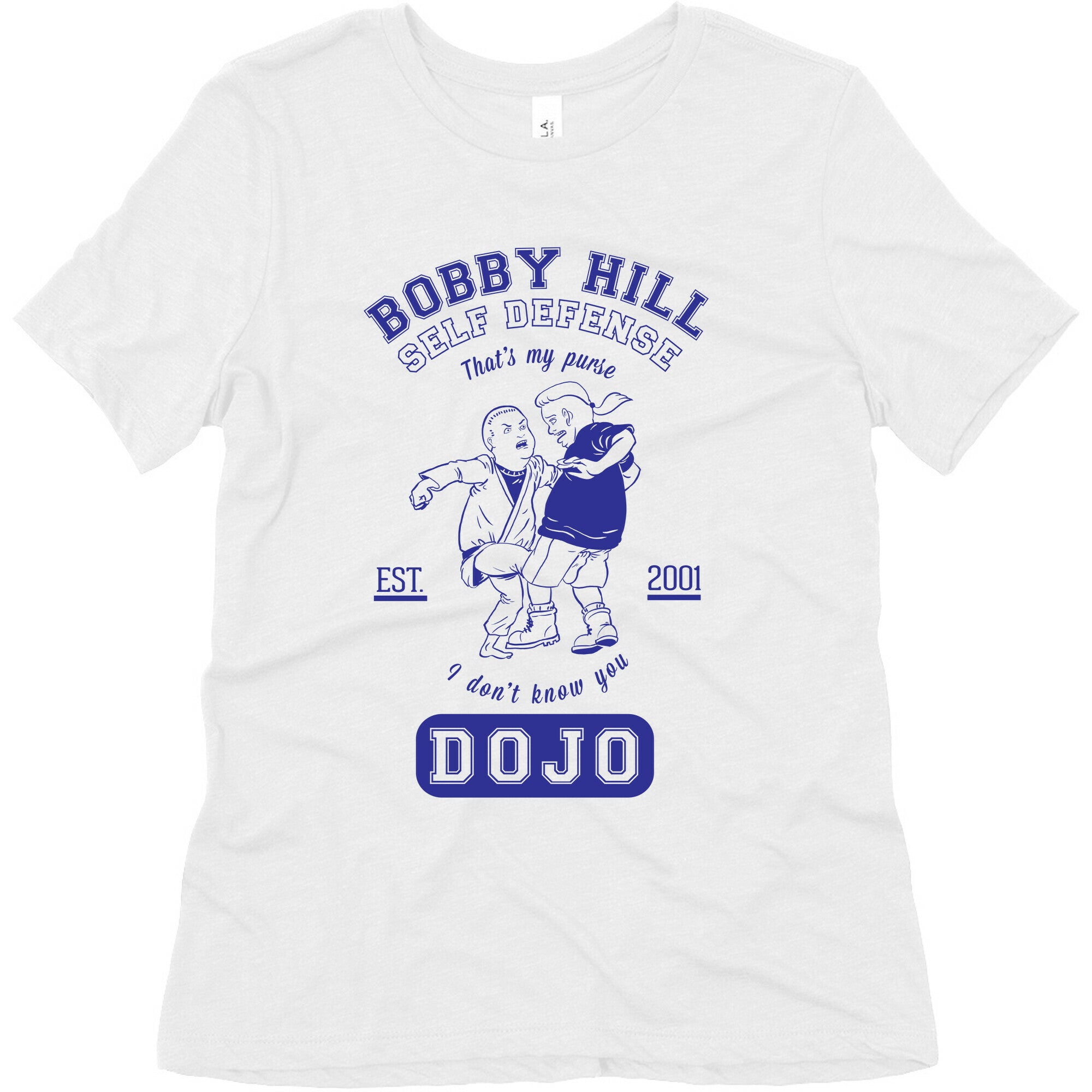 Bobby Hill Self Defense Dojo Women's Triblend Tee