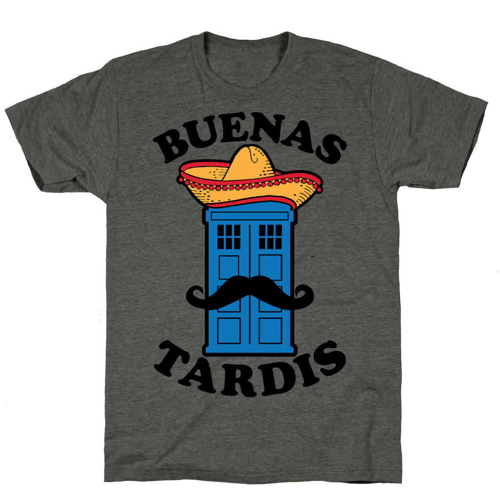 Buenas Tardis Unisex Triblend Tee