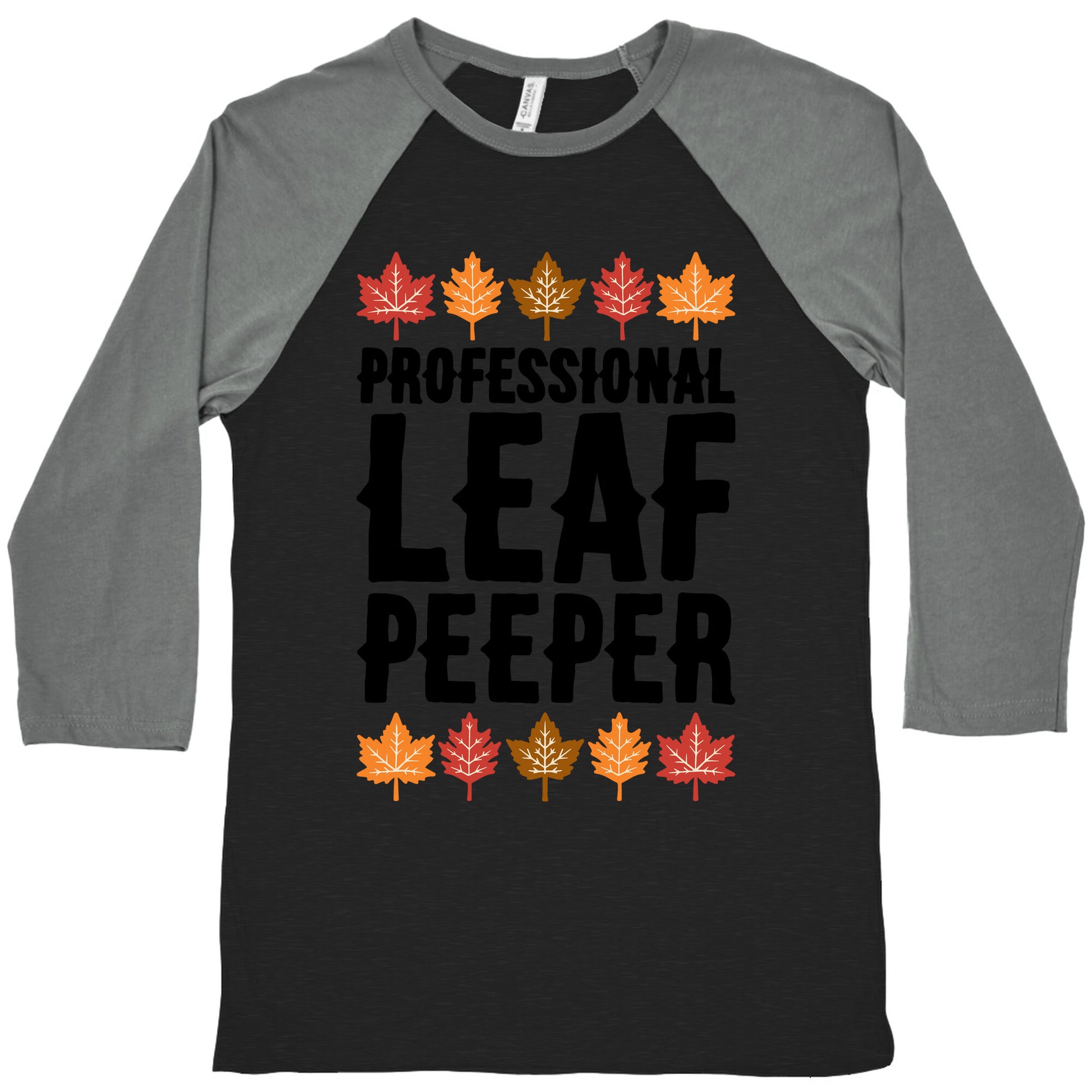 Professional Leaf Peeper Baseball Tee