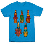 Beers With Beards Pattern T-Shirt