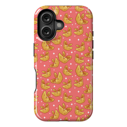 Crab Rangoons Pattern Red Phone Case