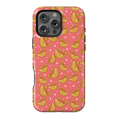 Crab Rangoons Pattern Red Phone Case