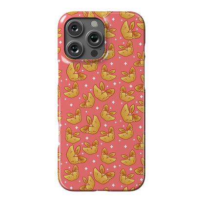 Crab Rangoons Pattern Red Phone Case
